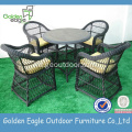 Rattan ავეჯის კომპლექტი Garden Wicker KD სკამები